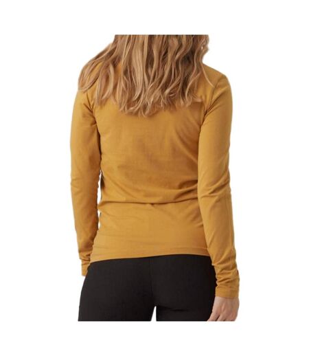 T-shirt de grossesse manches longues jaune mamalicious emma - l