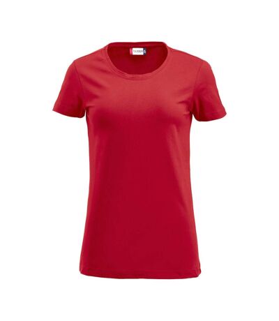 Clique Womens/Ladies Carolina T-Shirt (Red) - UTUB285