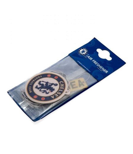 Chelsea FC Hanging Car Air Freshener (Pack of 3) (Blue/Yellow/White) (One Size)