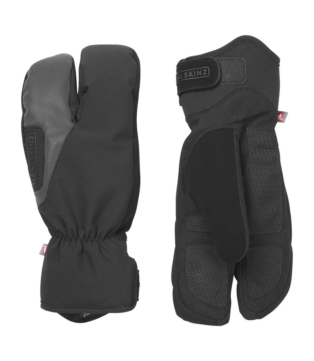 Waterproof Extreme Cold Weather Cycle Split Finger Glove for Men and Women-2