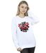 Disney - Sweat CARS LIGHTNING MCQUEEN COLLAGE - Femme (Blanc) - UTBI11969-2