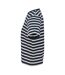 T-shirt Legend Femme Bleu Marine Blanc Cassé SOLS-3