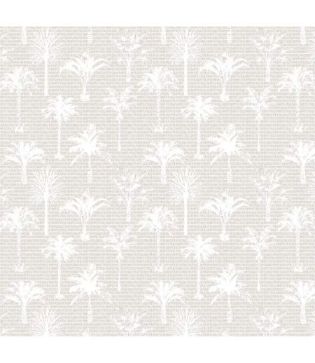 Nappe Enduite Imprimée Lila 150x250cm Lin & Blanc