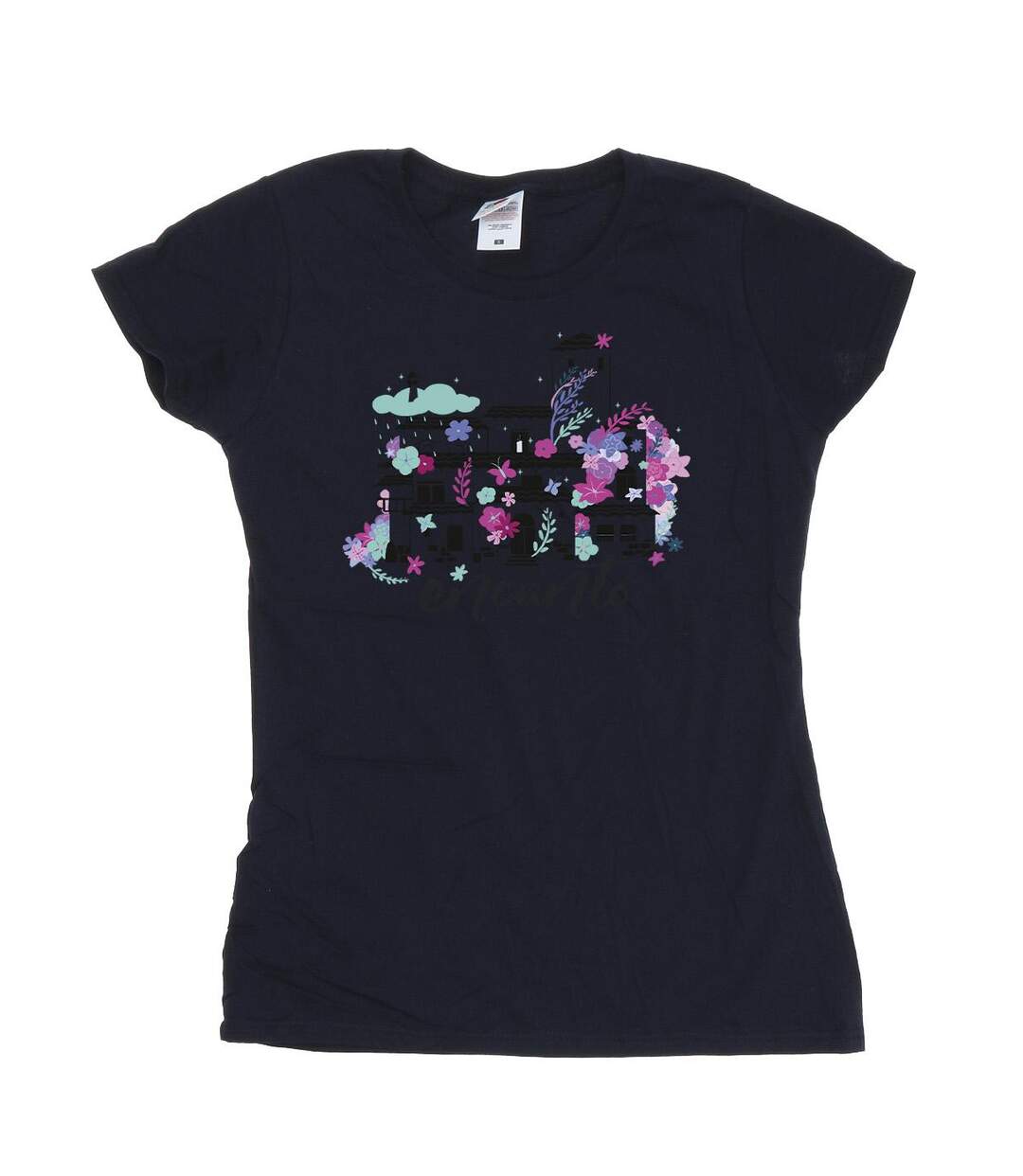 Disney T-shirt en coton Encanto Casita Femme/Femme (Bleu marine) - UTBI19570-1