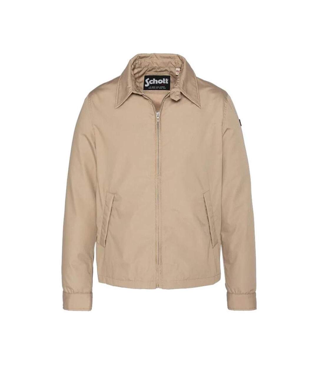 Blouson beige homme schott evano - 3xl-1