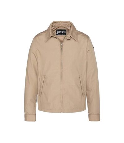 Blouson beige homme schott evano - 3xl