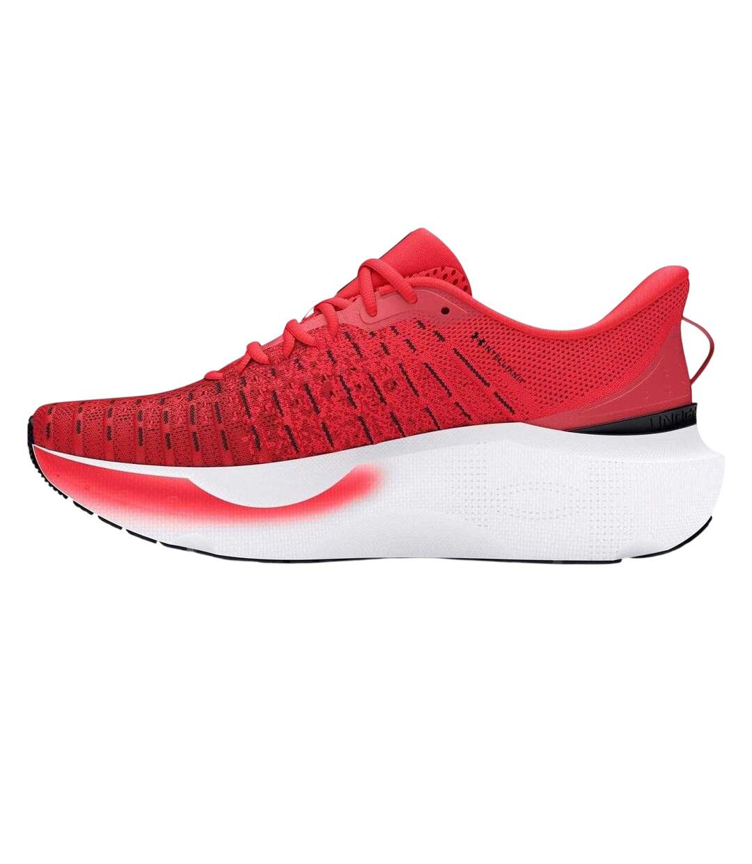Mens Infinite Lace Up Running Trainers Red Under Armour-2
