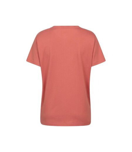 Womens/ladies Loose Fit T-shirt Orange Mountain Warehouse