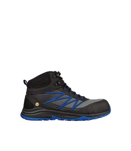 Skechers Mens Puxal Firmle Leather Safety Boots (Black/Blue) - UTFS9331