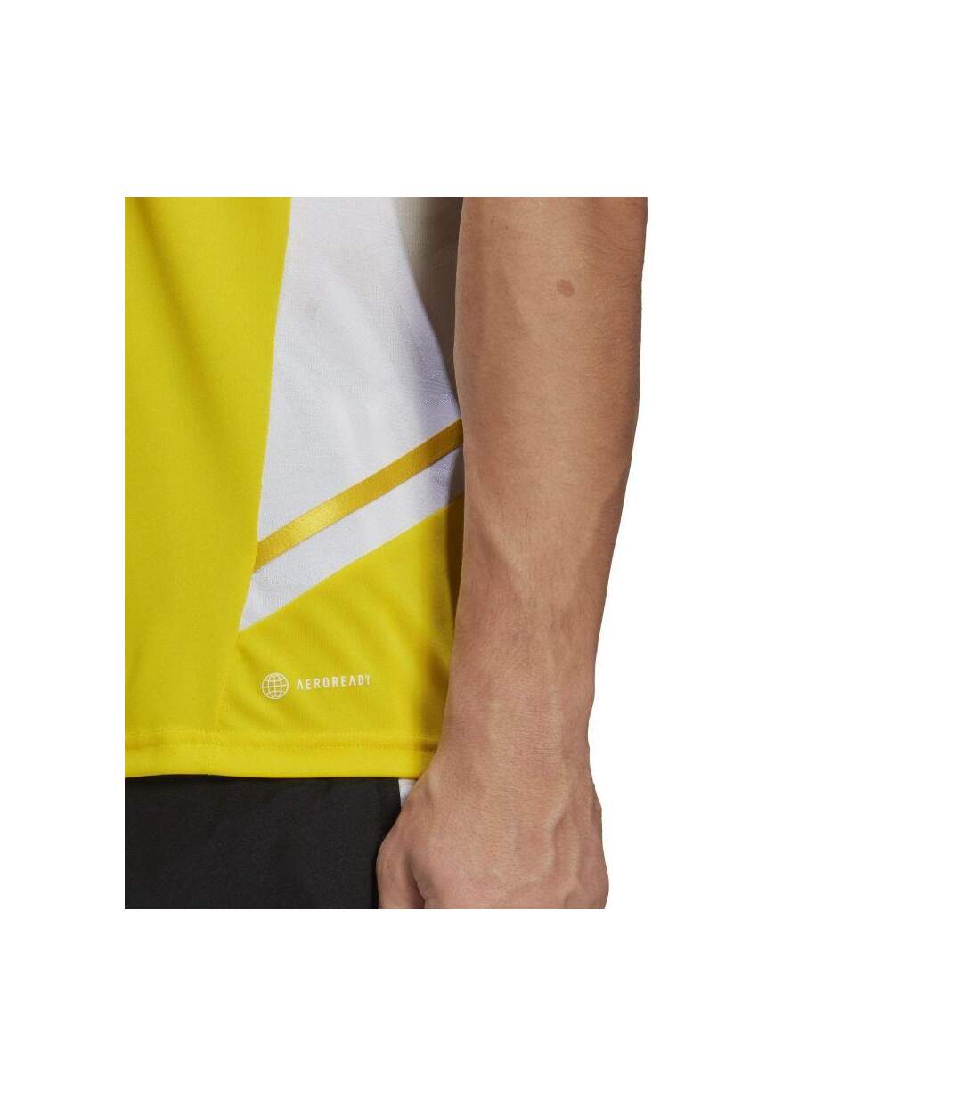 T-shirt Condivo Homme Jaune Blanc Adidas-1