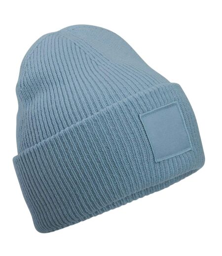 Bonnet Motif/style Écusson Tonal Adulte Vieux Bleu Beechfield