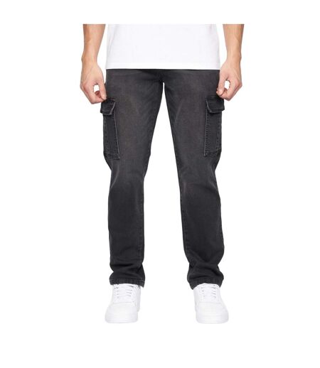 Jean à poches kremtap homme noir Crosshatch