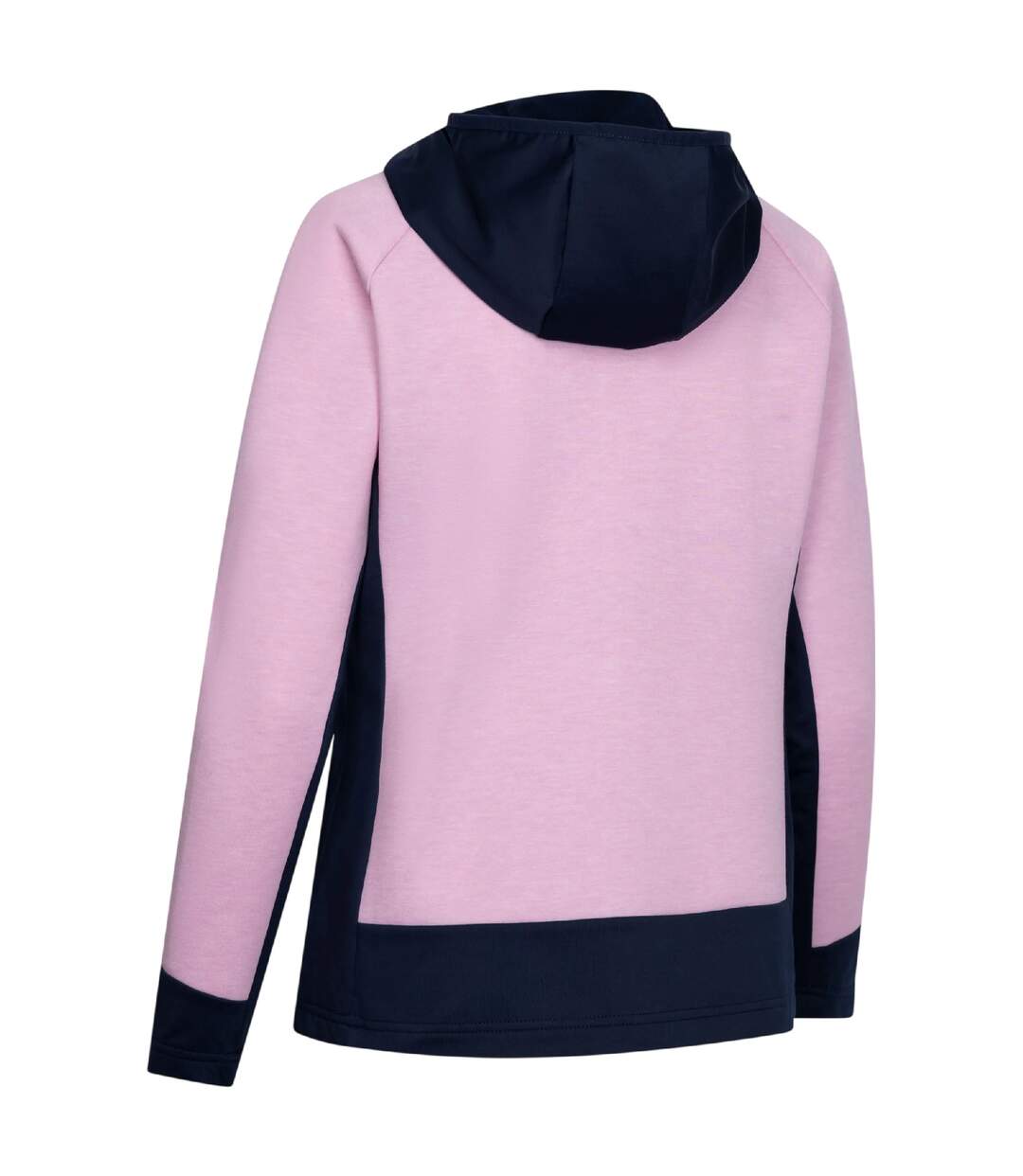 Womens/ladies Sophy Active Full Zip Hoodie Carnation Marl Trespass-3