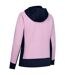 Womens/ladies Sophy Active Full Zip Hoodie Carnation Marl Trespass-3