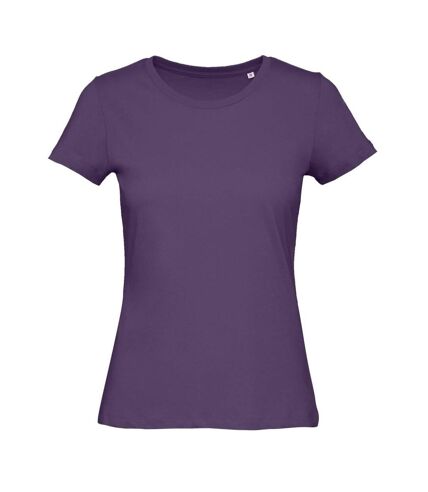 B&C Womens/Ladies Favourite Organic Cotton Crew T-Shirt (Urban Purple)
