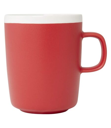 Lilio Ceramic 10.4floz Mug (Red) (One Size) - UTPF4324
