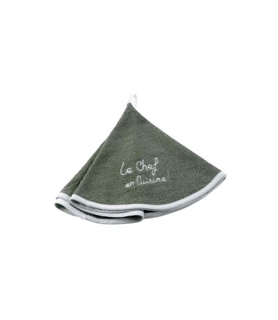 Essuie-Main Rond Cuistot 60cm Kaki