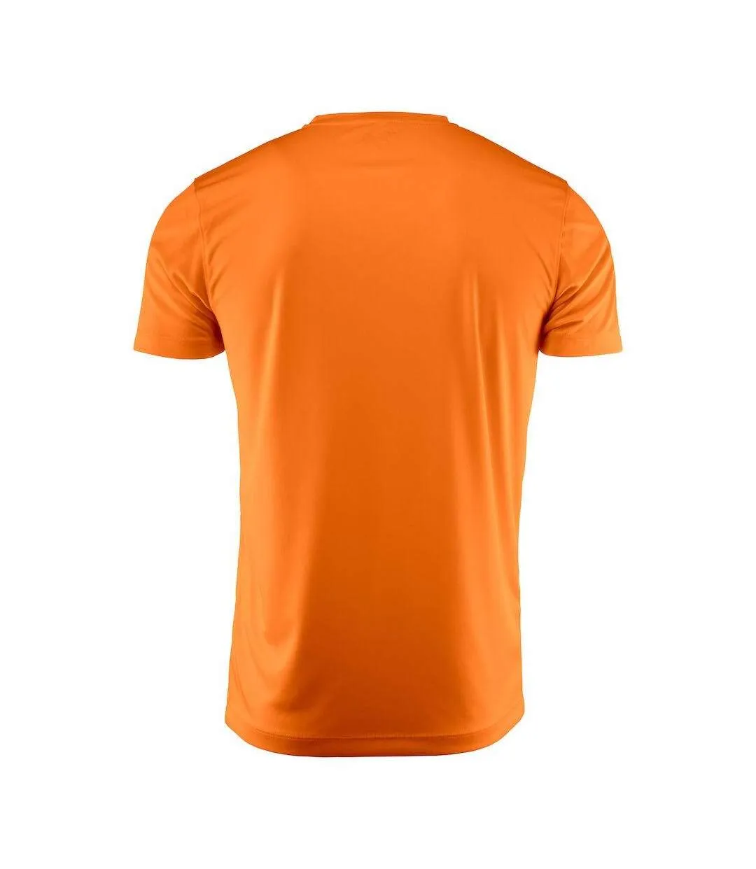 T-shirt Run Homme Orange Printer RED-2