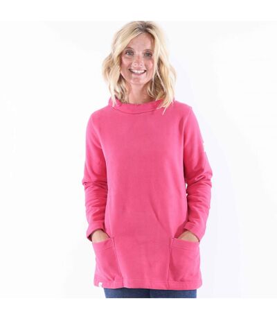 Sweat Motif/style Logo Femme Pourpre Lazy Jacks