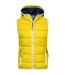 Veste Sans Manches Maritime Femme Jaune Blanc James And Nicholson-1