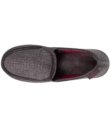 Isotoner Chaussons Mocassins homme velour ultra doux