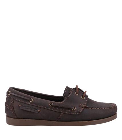 Cotswold Mens Bartrim Leather Boat Shoes (Brown) - UTFS10561