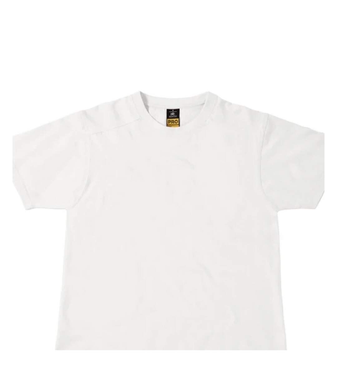 T-shirt Perfect Pro Homme Blanc B&C-1