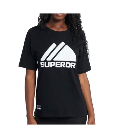 T-shirt Noir Femme Superdry Mountain 1010607