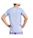 T-Shirt bleu/mauve homme adidas adizero tee-2