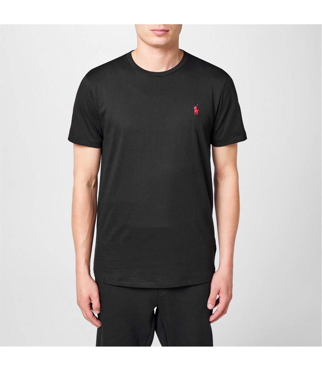 T-shirt Custom Homme Noir Ralph Lauren-1
