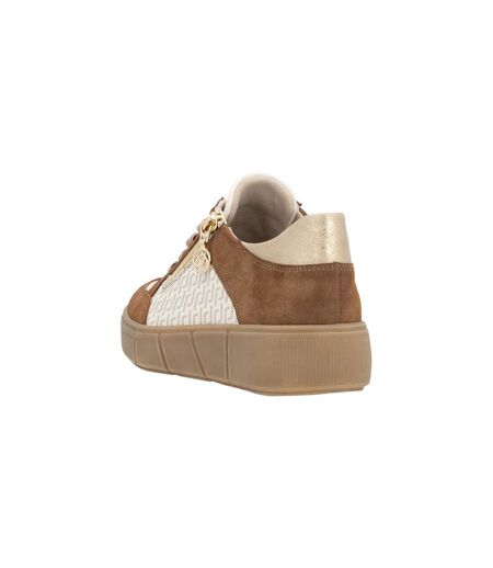 Basket Basse Cuir Remonte Microstretch