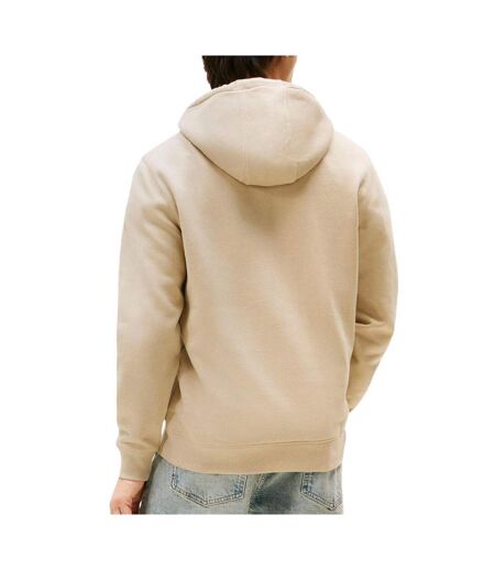 Sweat beige homme tommy hilfiger tjm reg s flags