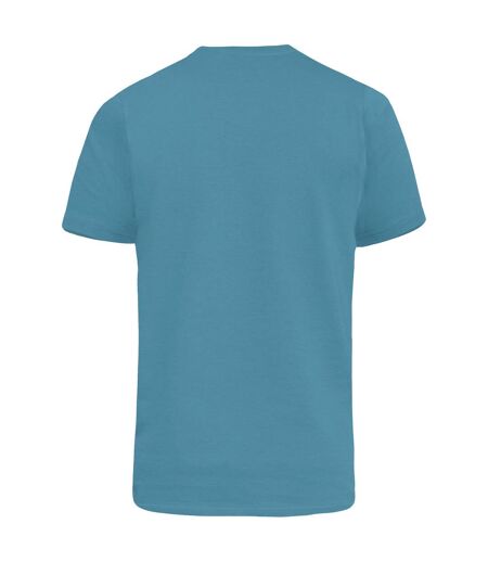 Duke Mens Signature-2 V-Neck T-Shirt (Teal) - UTDC167
