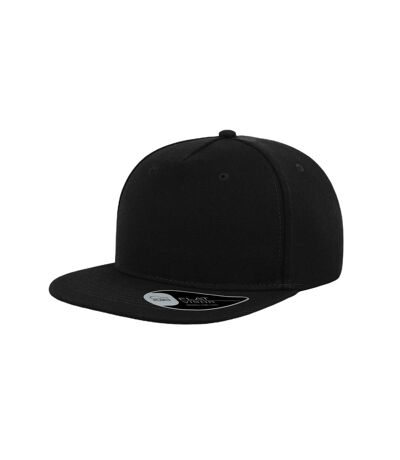 Casquette visière plate mixte noir Atlantis