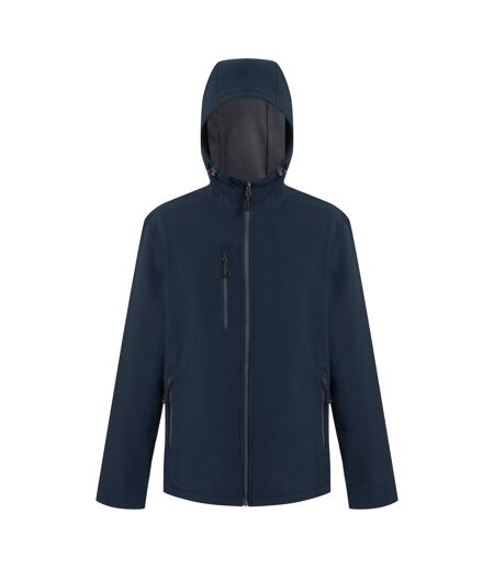 Veste softshell navigate homme bleu marine / gris phoque Regatta