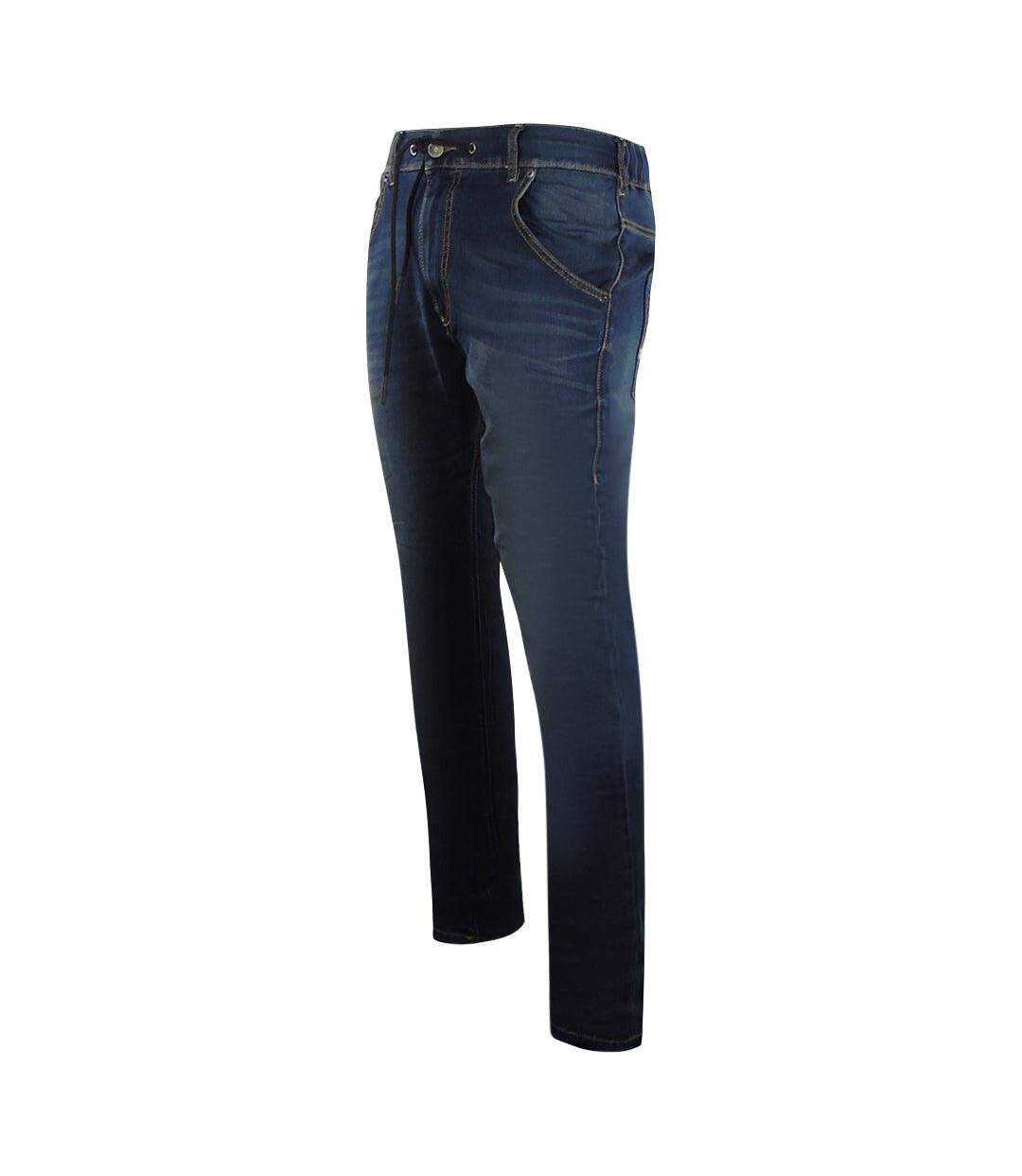 Jean Krooley-e-ne Homme Bleu Foncé Diesel-3