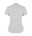 Chemisier Corporate Femme Gris Argenté Uni Kustom Kit-2