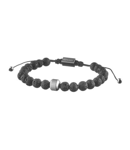 Bracelet perles noir homme geographical norway 315051 - taille unique