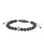 Bracelet perles noir homme geographical norway 315051 - taille unique-1