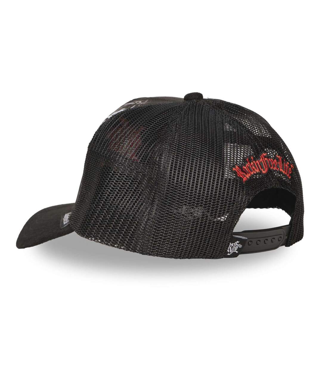 Casquette trucker avec filet bi-matière Damon Rock'n Free Life-5