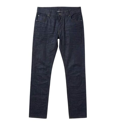 Jean Slim Fit Bleu Classique Homme - 5 Poches - Taille Basse