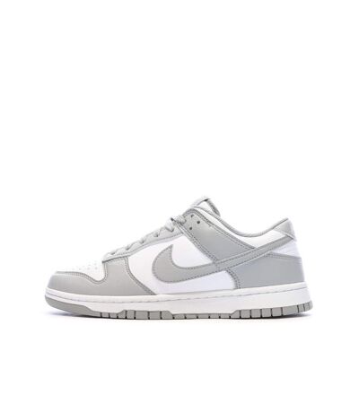 Dunk low retro gris/blanc homme nike
