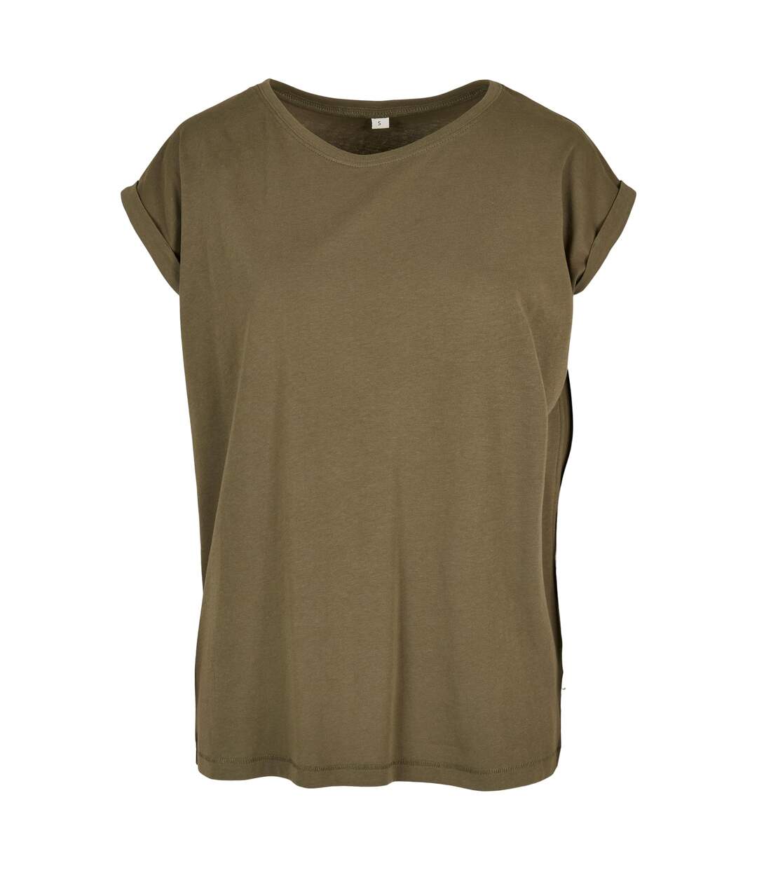 T-shirt Femme Olive Build Your Brand-1