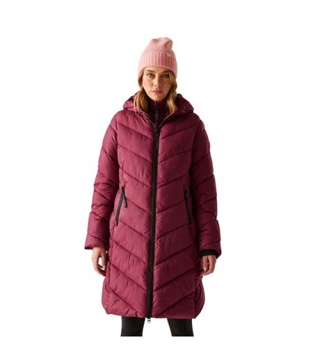Doudoune Matelassée Anita Femme Rouge Sombre Regatta
