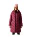 Doudoune Matelassée Anita Femme Rouge Sombre Regatta-1