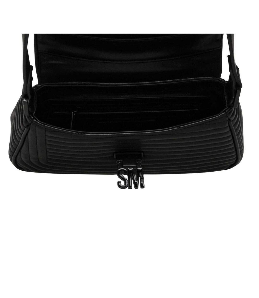 Sac Bandoulière Motif/style Matelassé Femme Taille Unique Noir Steve Madden-4