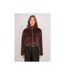 Veste courte fausse fourrure zippée ULOLA - Dona X Lisa-1