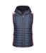 Veste Hybride Femme Rose Anthracite Chiné James And Nicholson-1