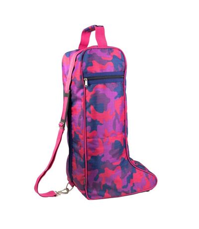 Dynaforce camouflage boot bag one size raspberry/navy Hy
