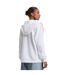 Sweat À Capuche Duveteux Femmes/ladies Blanc Build Your Brand-4